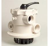 1 1/2\" - 2\" Praher 6-way multiport valve, top mount type